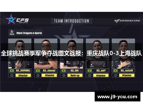 全球挑战赛季军争夺战图文战报：重庆战队0-3上海战队
